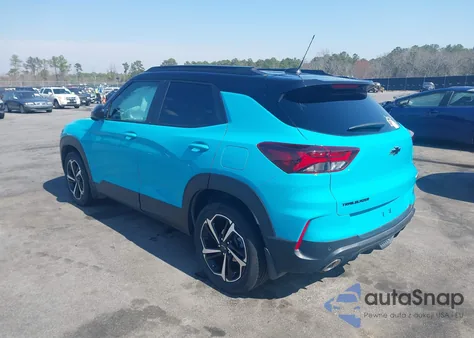 2022 Chevrolet Trailblazer Fwd Rs from USA, damaged, VIN KL79MTSL4NB034682